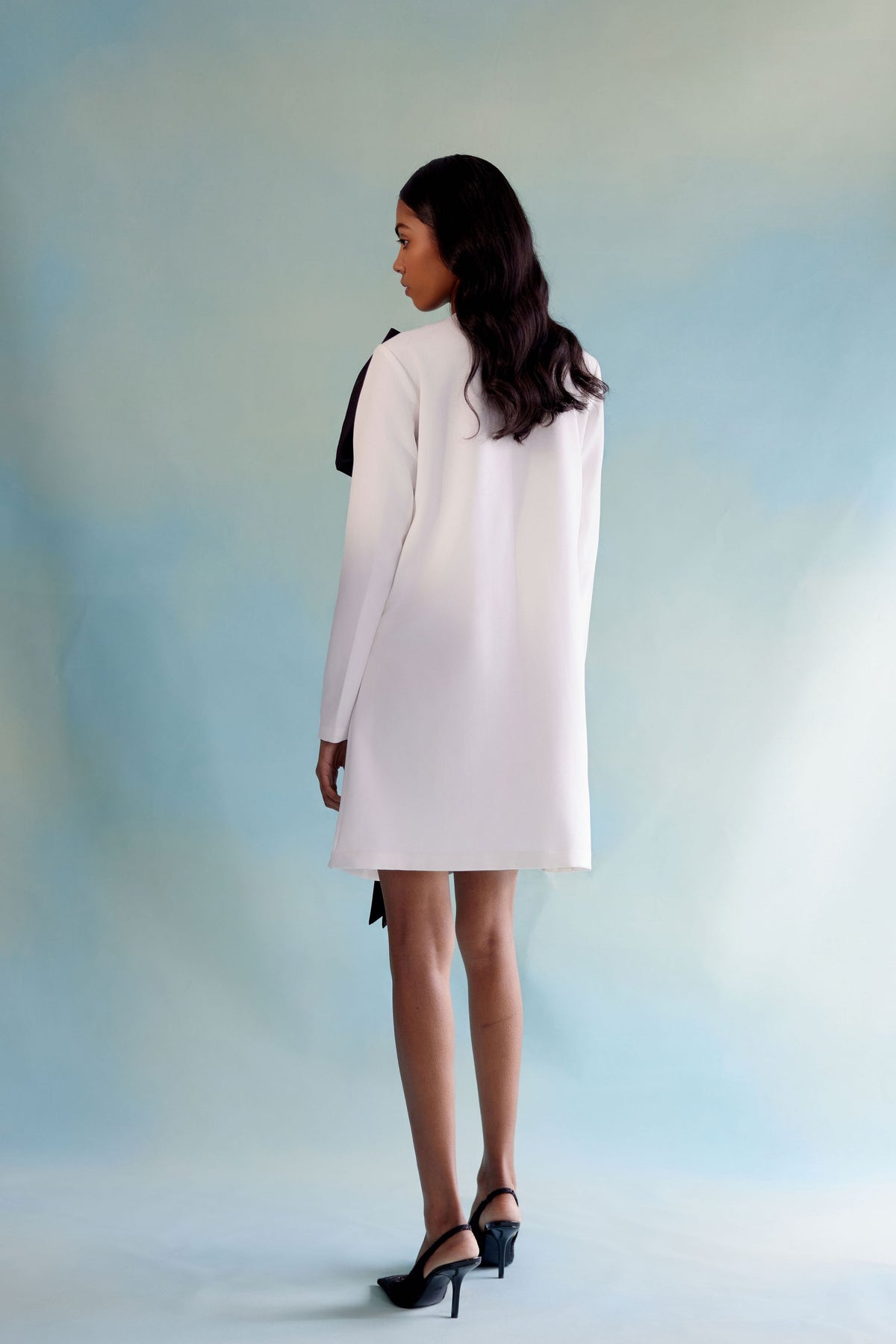 Bowtiful Black &amp; White Dress