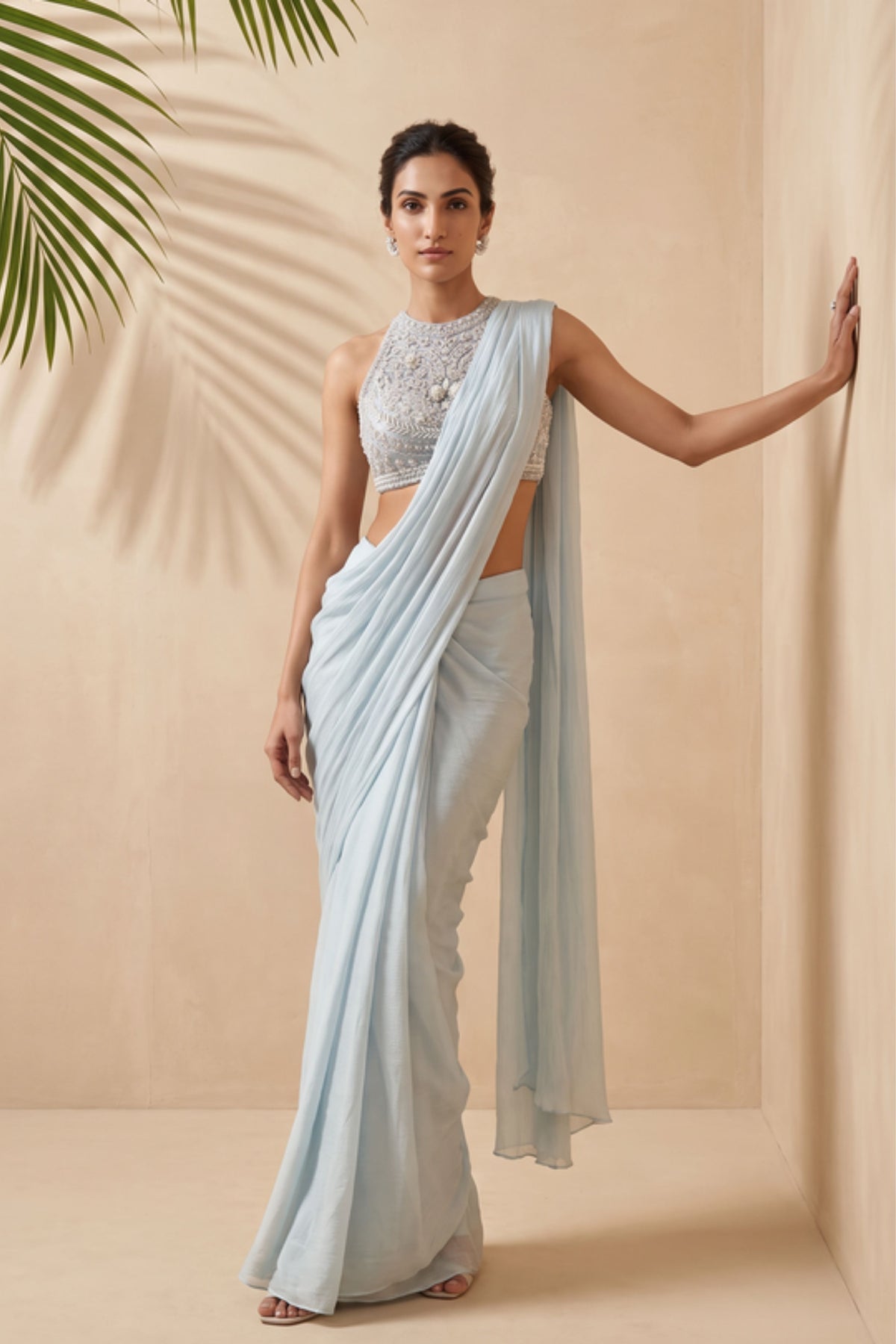 Seren Draped Saree Set
