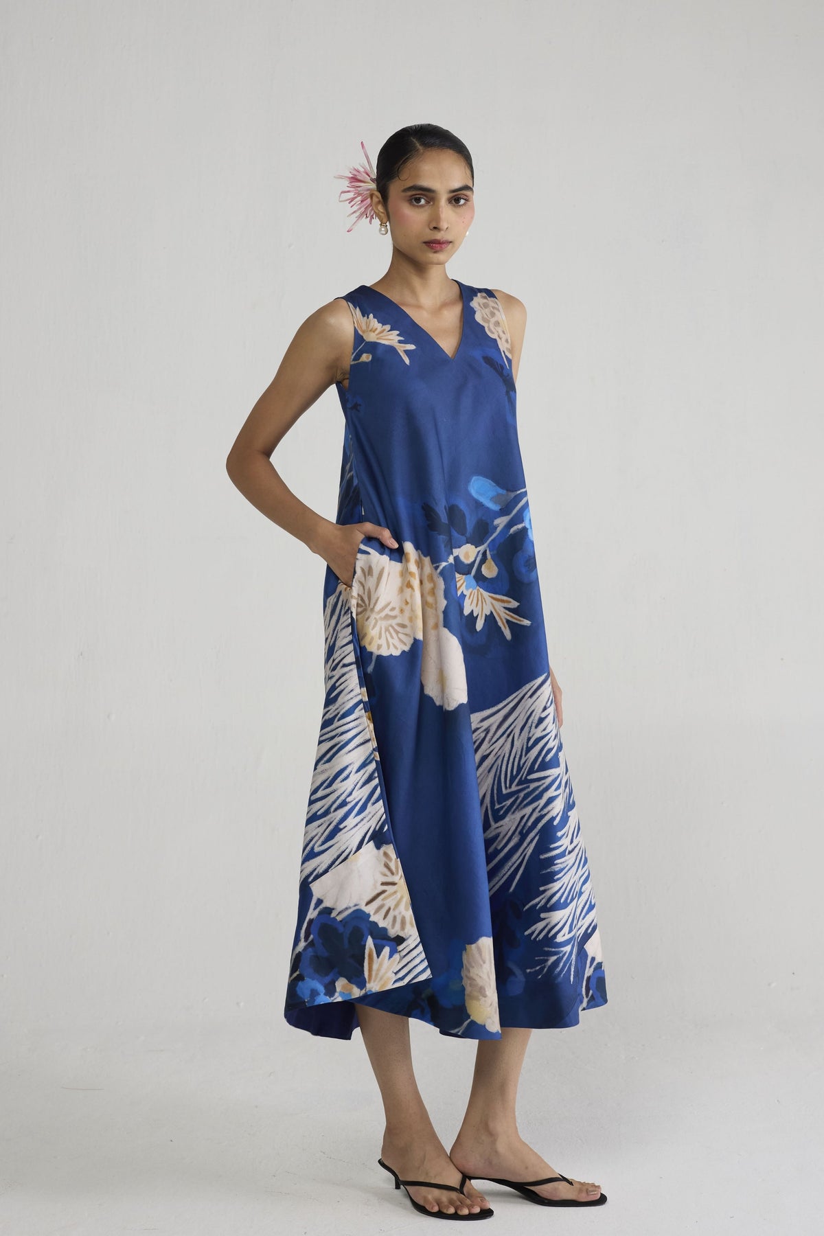 Ren V Neck Dress