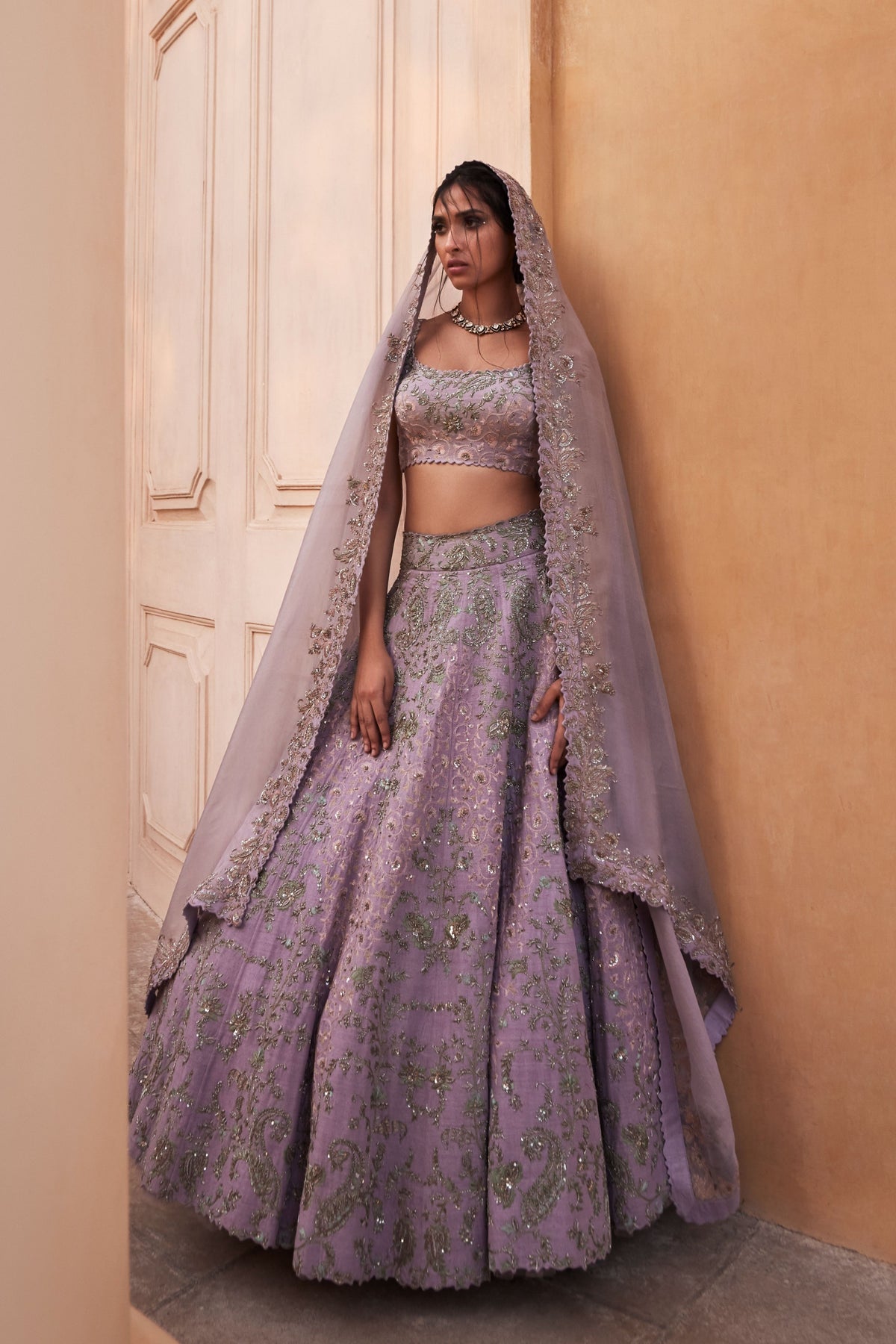 Leela Florette Lehenga