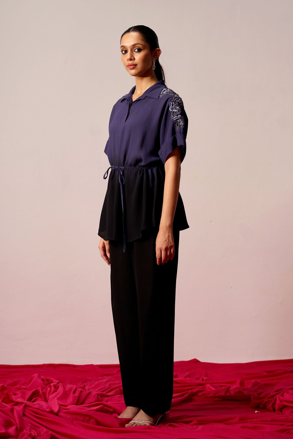 Ash Onyx String Co-ord Set