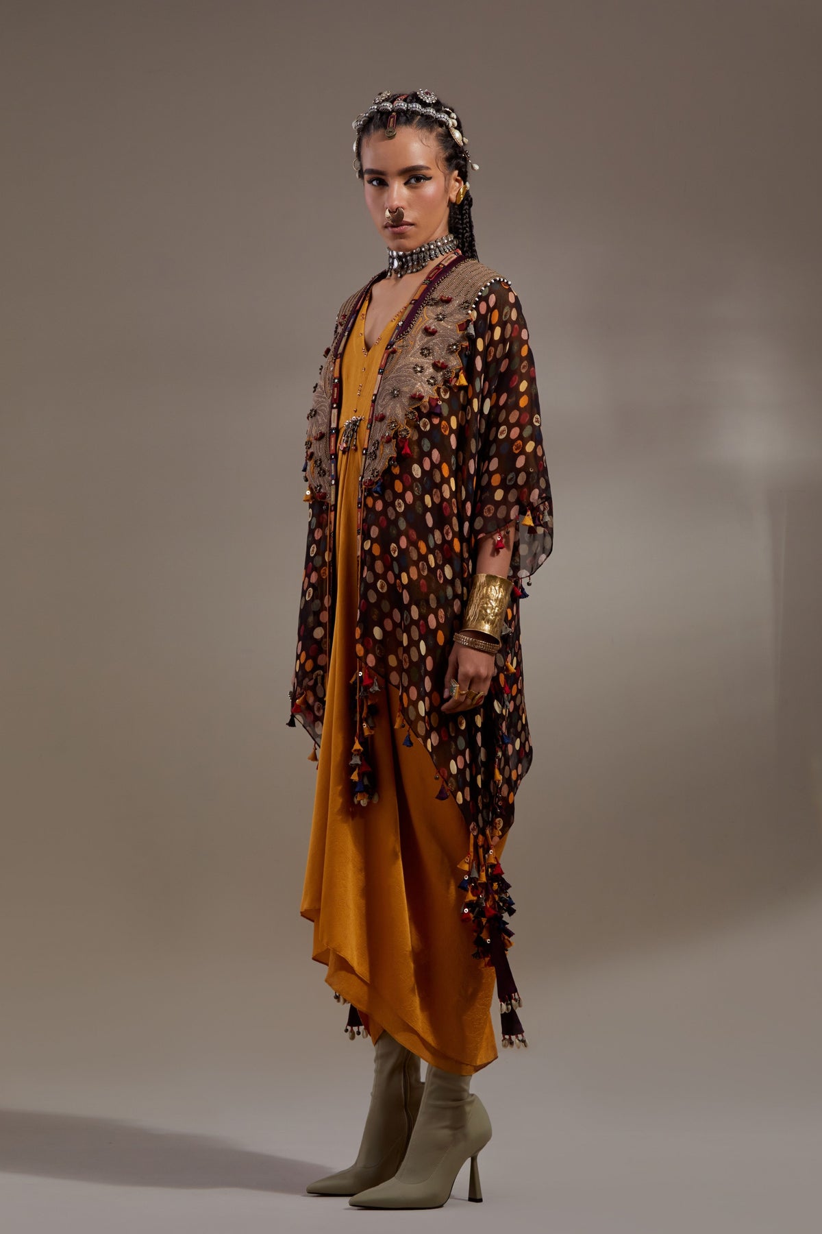 Veni Dupatta Jacket Set