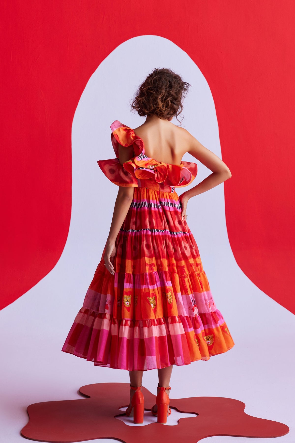 Tangerine Twist Dress
