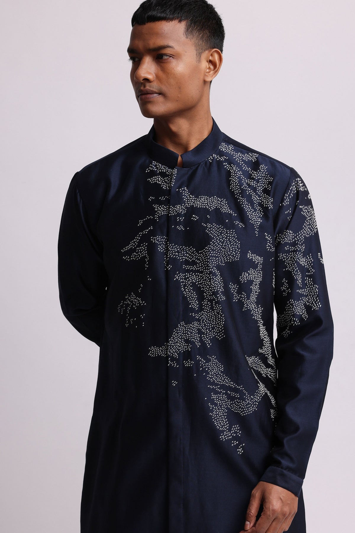 Shadow Navy Kurta Set