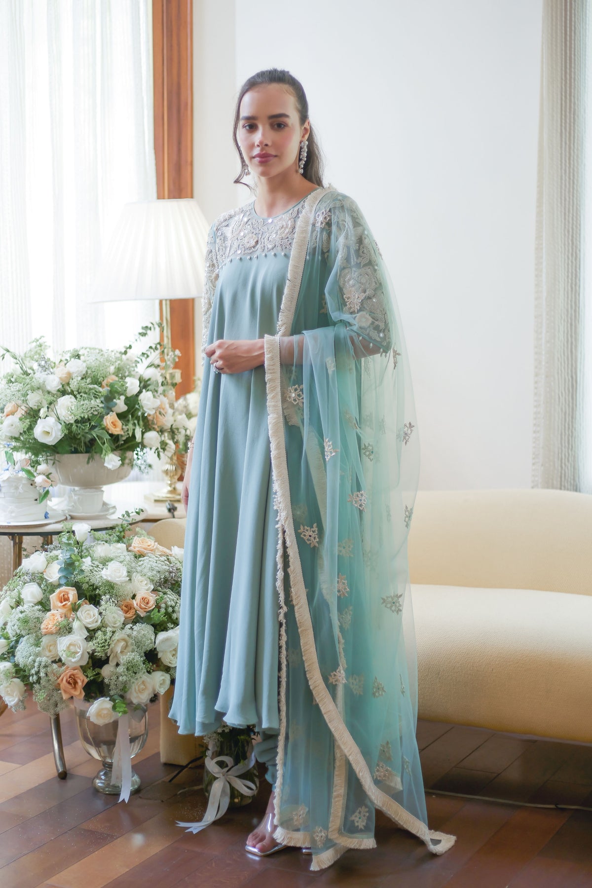 Garden Party Plummet Anarkali
