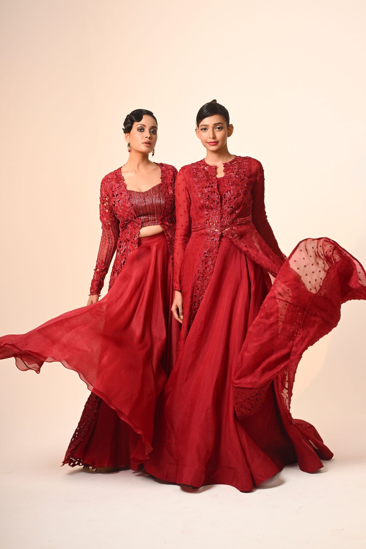 Floral Aura Jacket Set