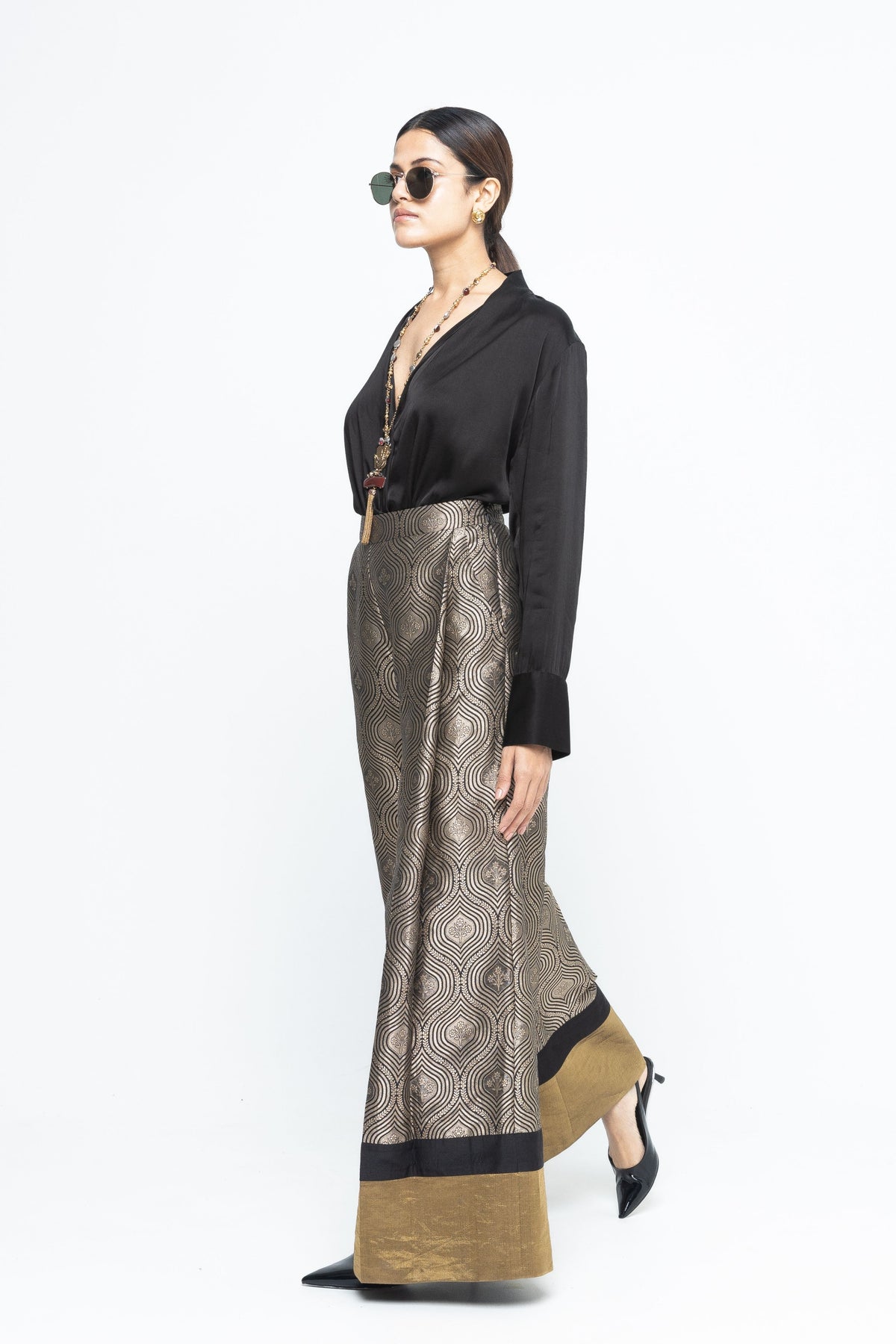 Statement Metallic Co-ord Set