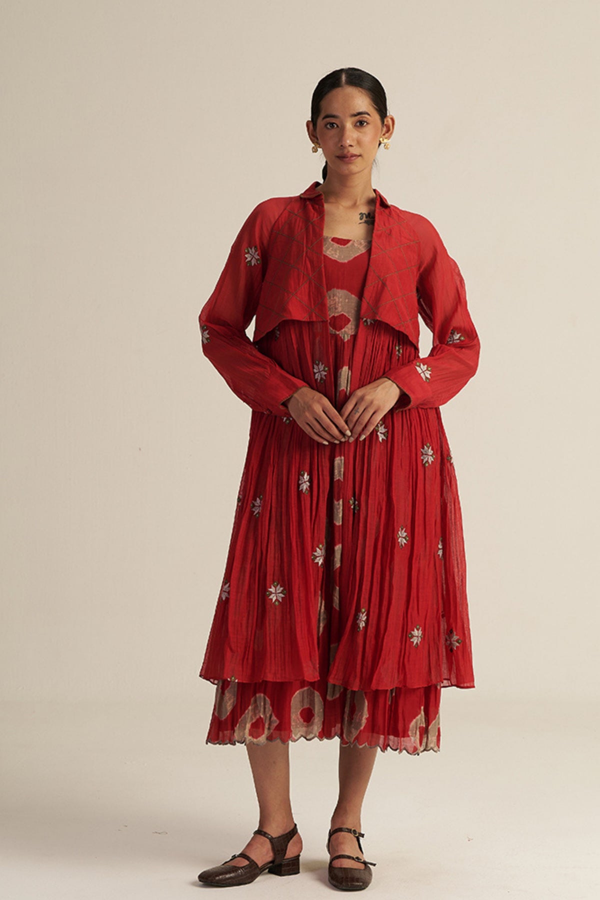 Red Bohaagi Set