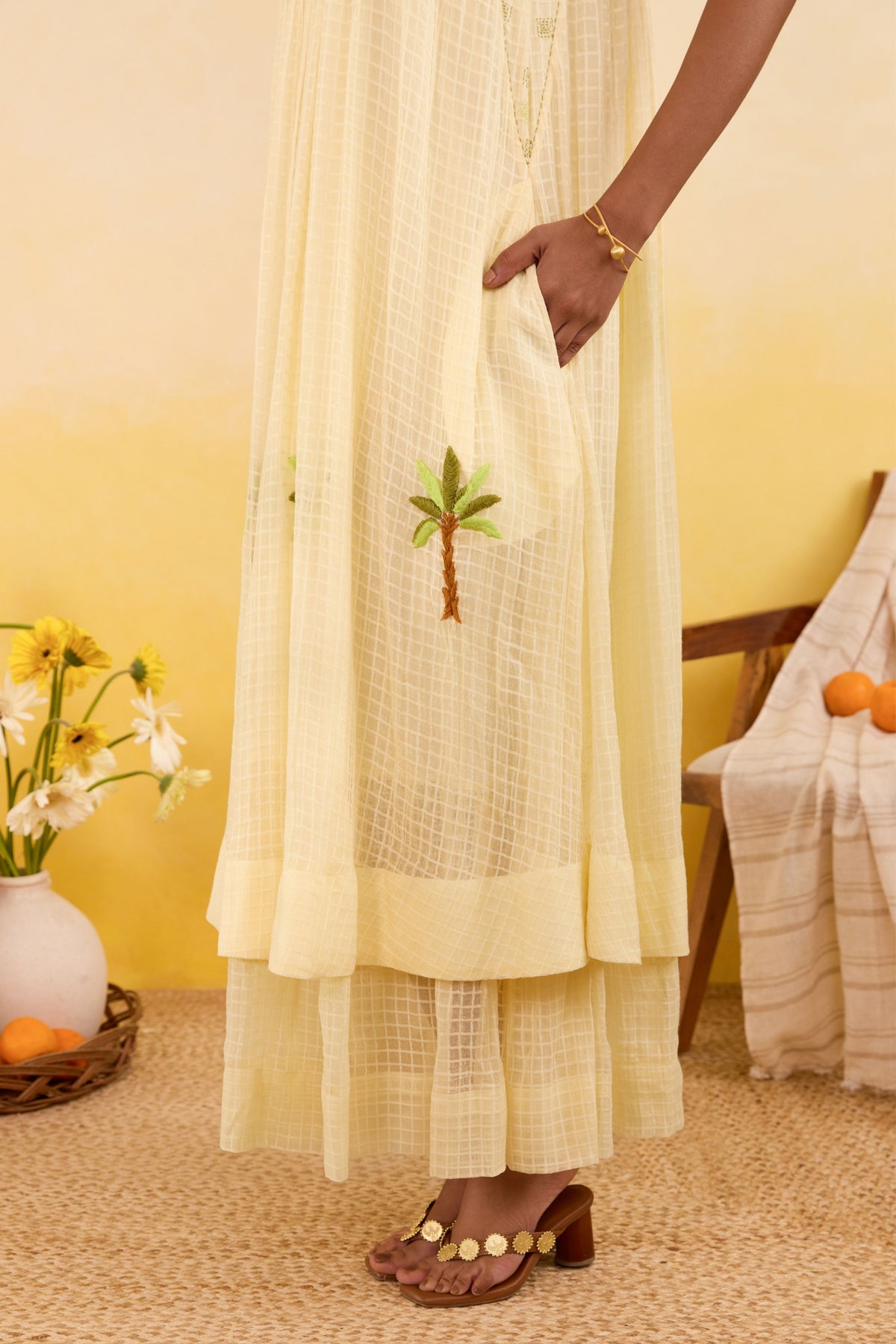 Palm Whisper Dress