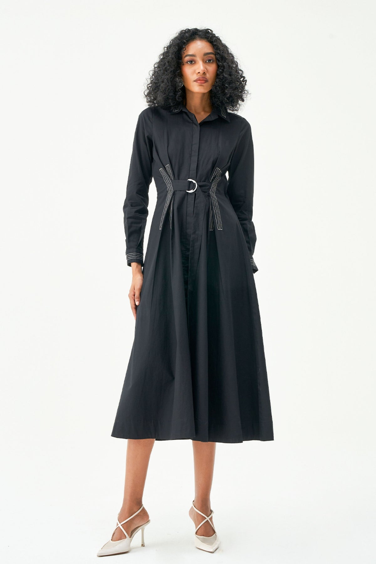 Maja Black Dress