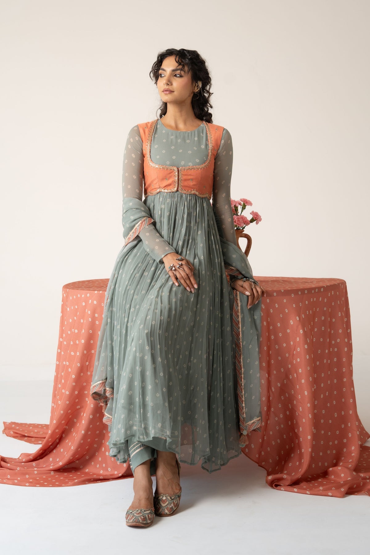 Nayab Anarkali Set