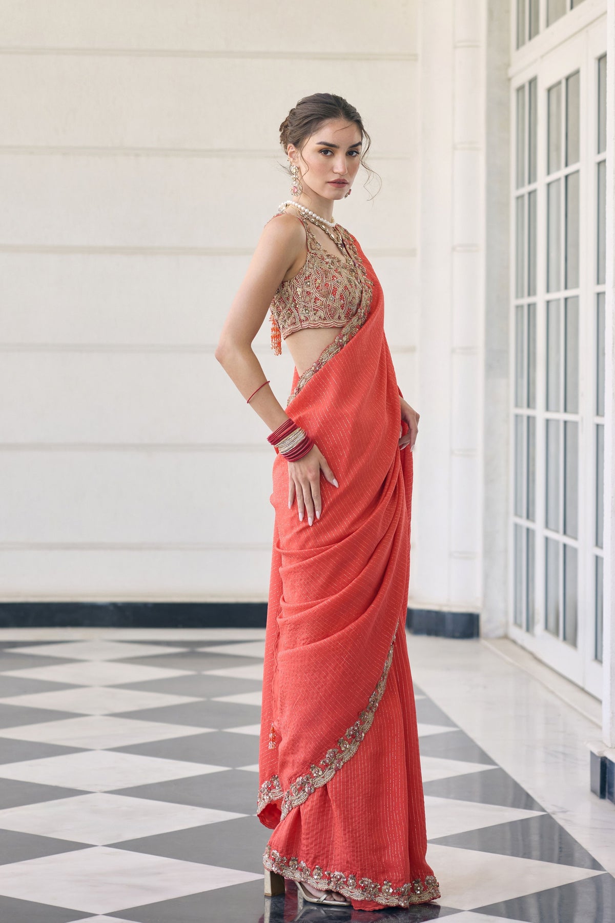 Cosmos Saree Set
