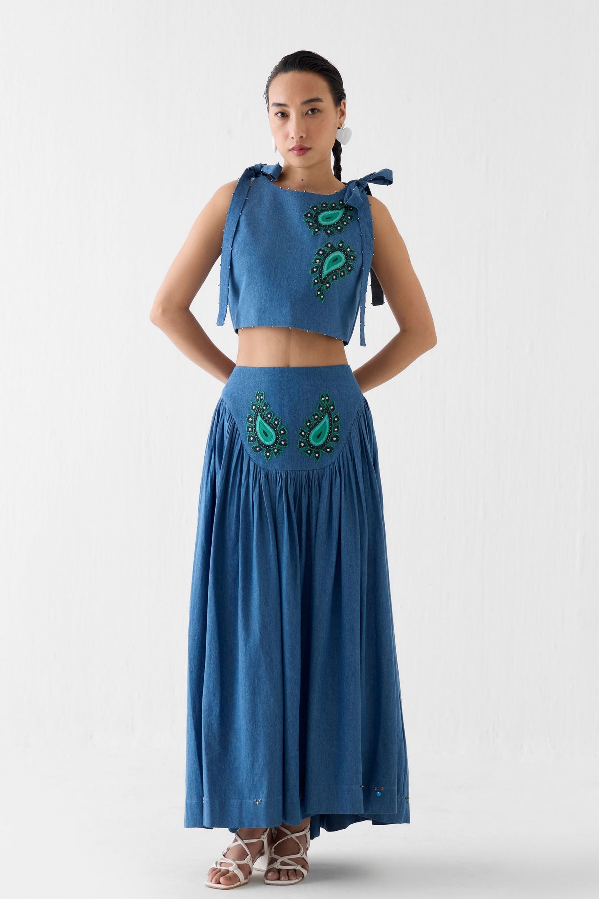 Indigo Co-ord Set