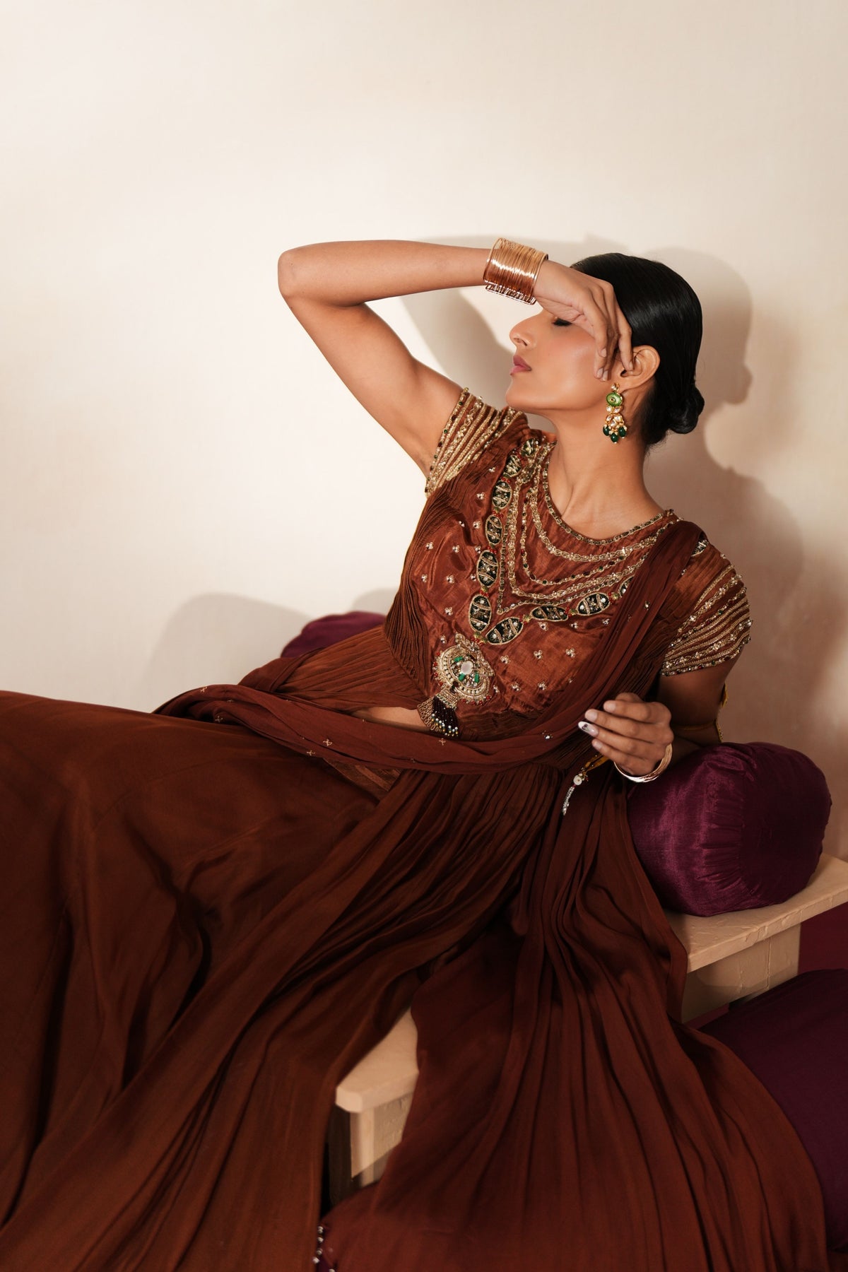 Mehfil Anarkali Skirt Set