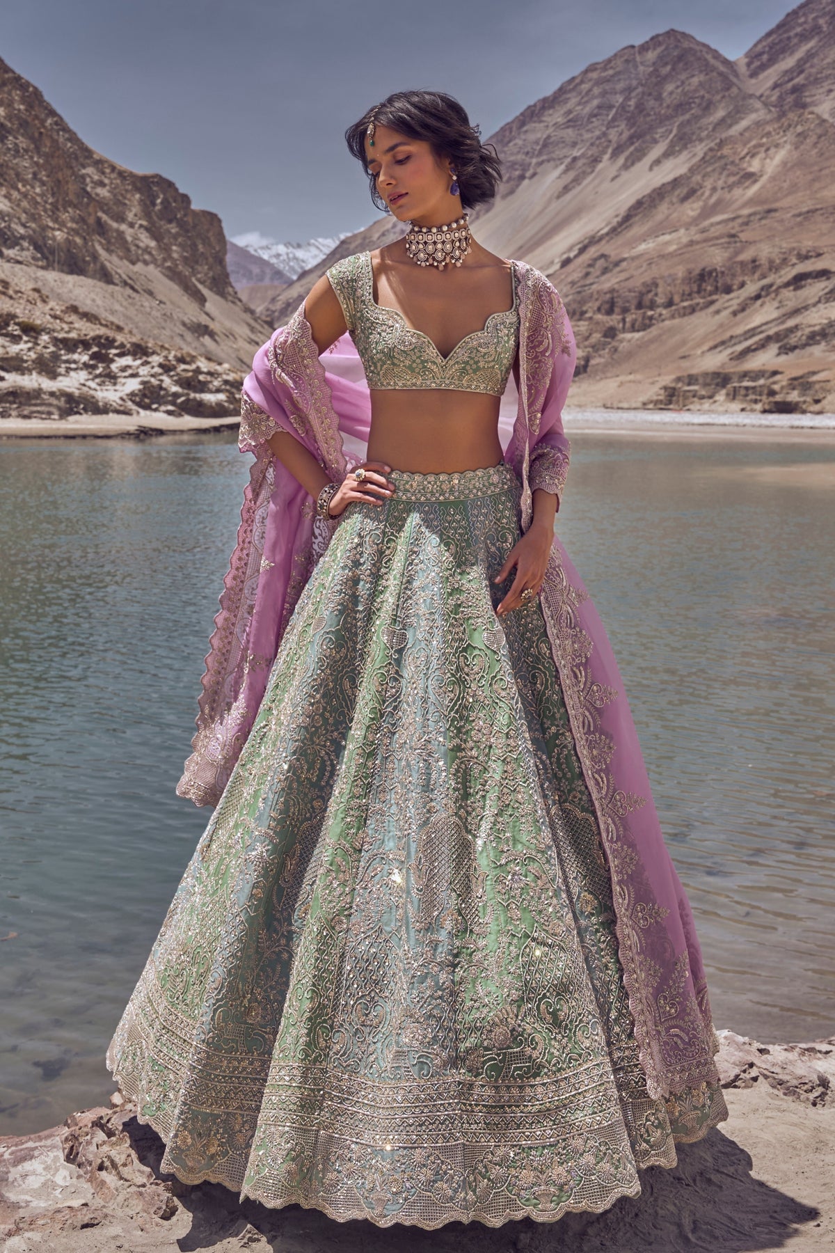 Shar Lehenga Set