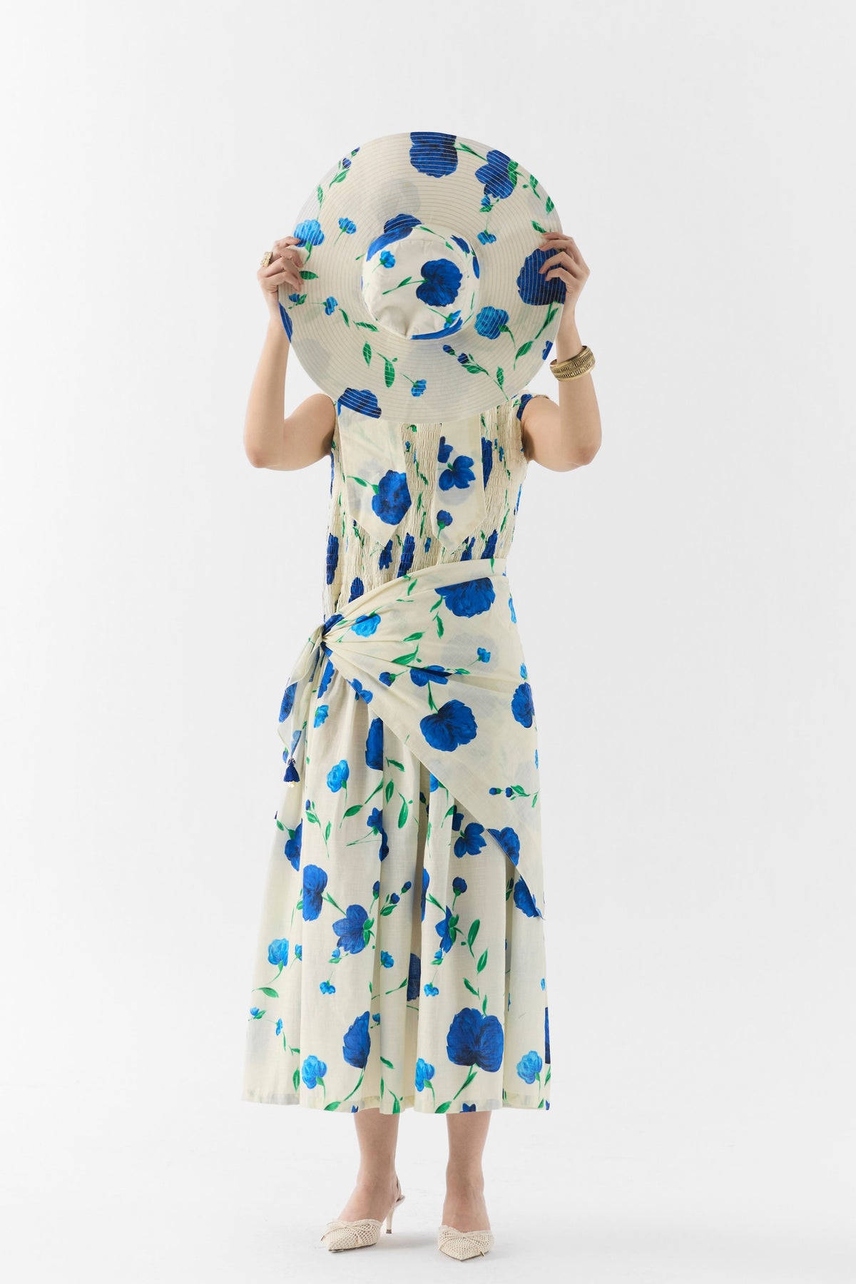 Moss Rose Ruching Dress