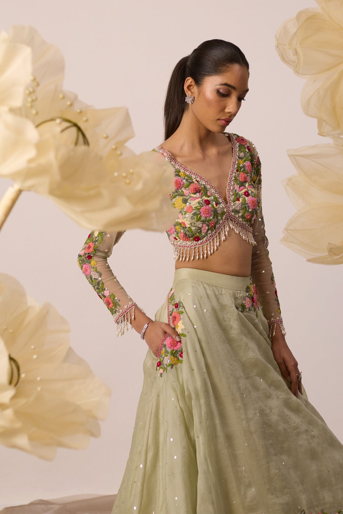 Lupin Lehenga Set