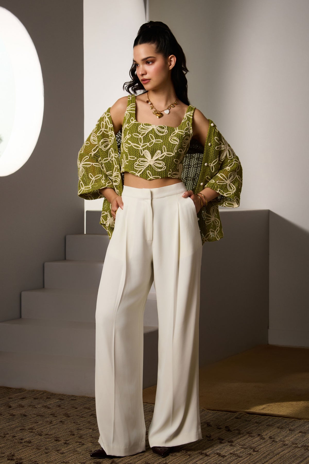 Elin Pine Co-ord Set