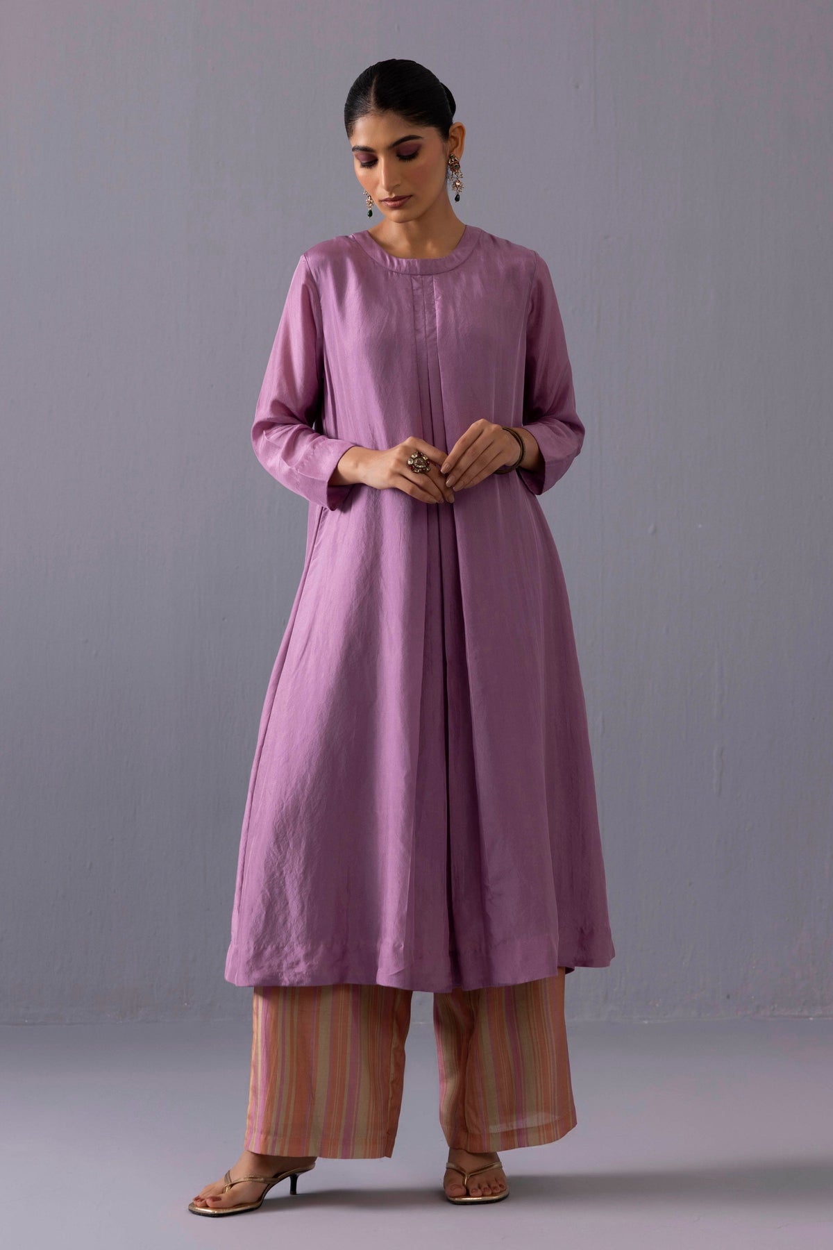 Maya Purple Kurta Set