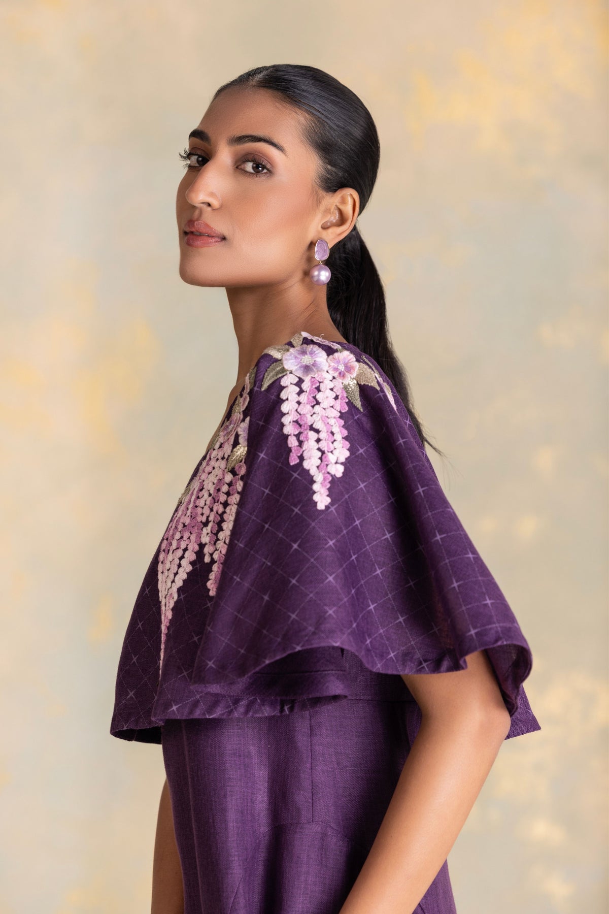 Delfina Cape Dress