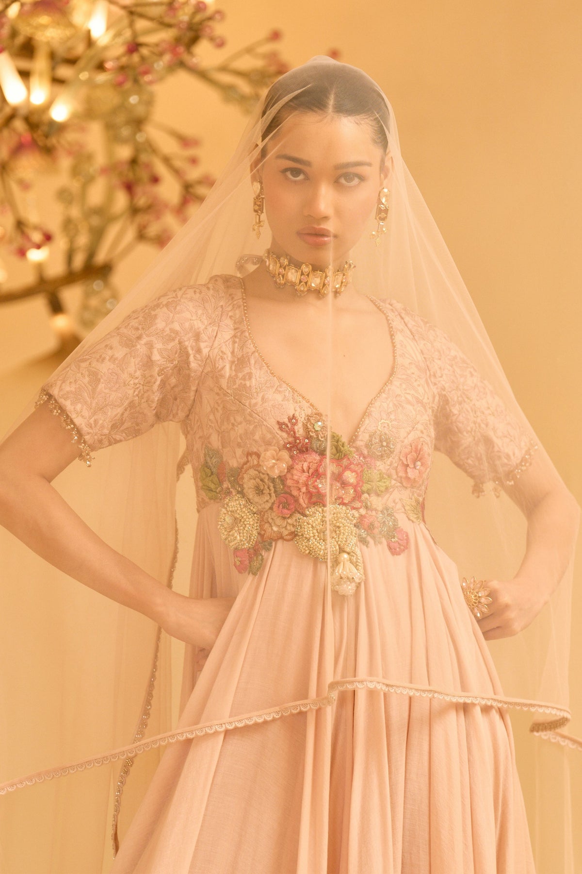 Ethereal Anarkali Set