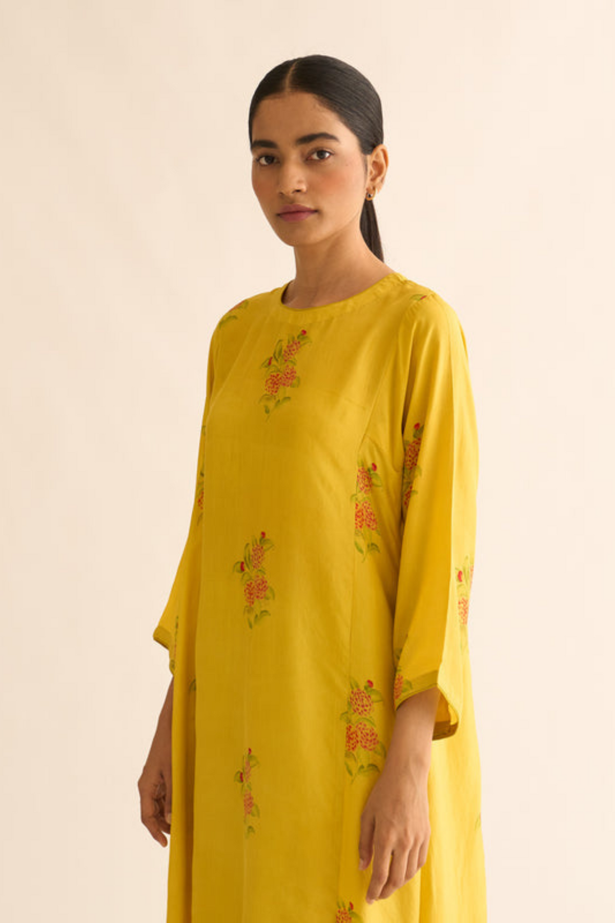 Evani Floral Print Kurta Set