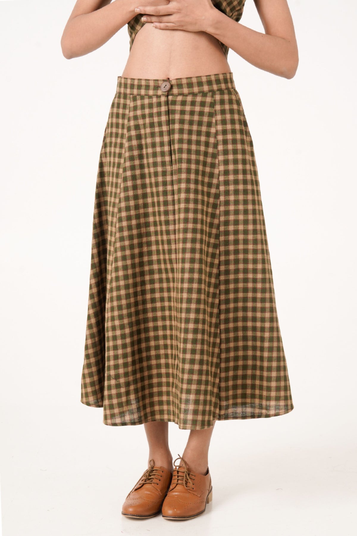 Mate Skirt in Olive Green