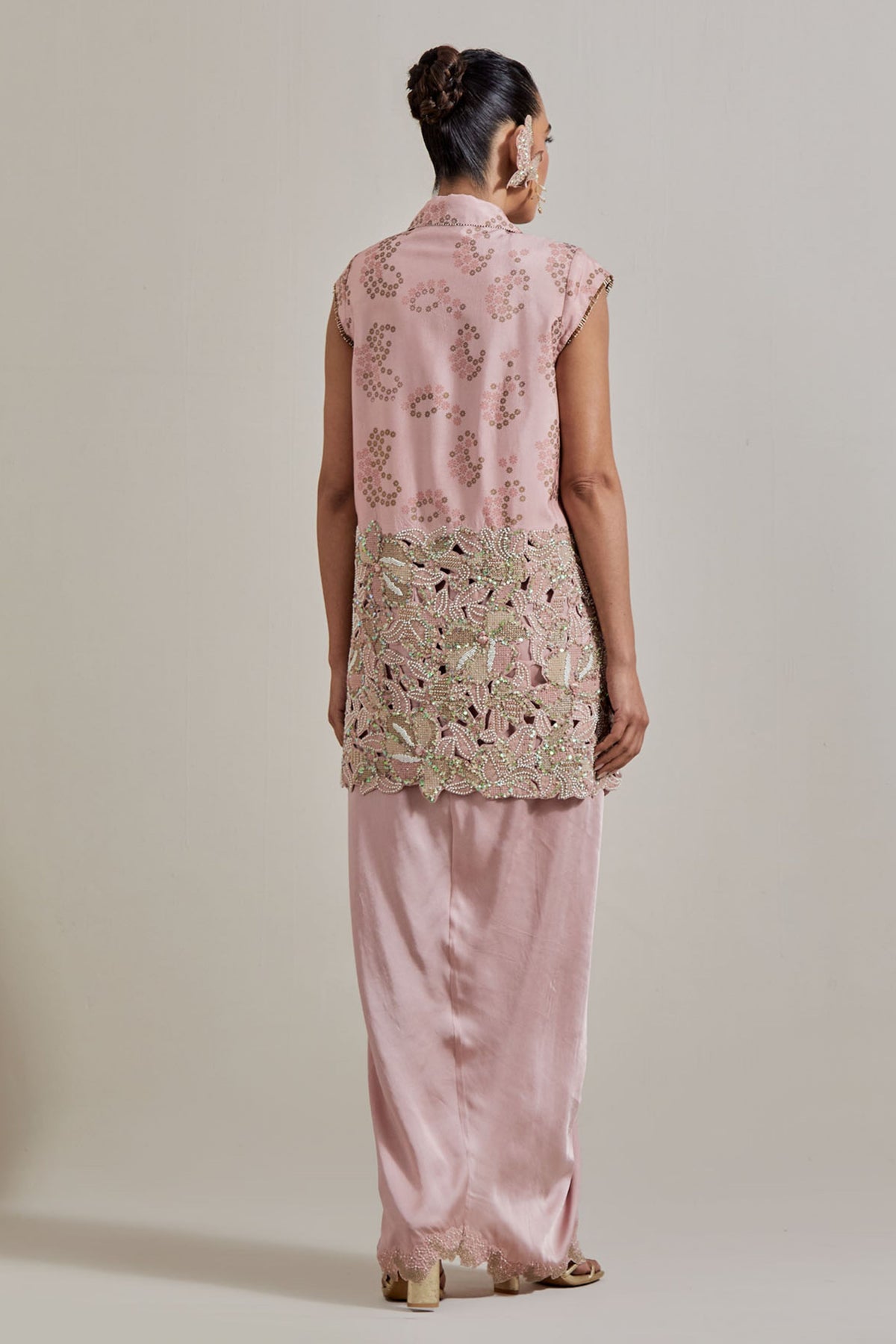 Pink Skirt Ensemble