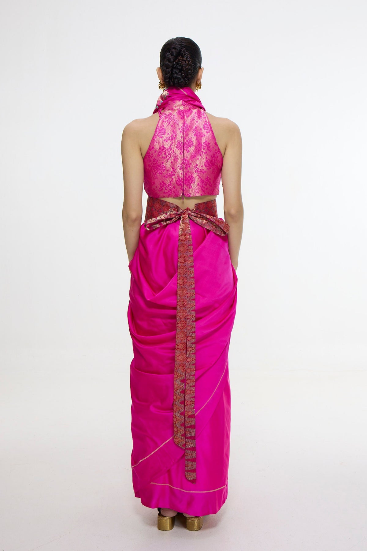 Handwoven Kadhwa Banarasi Saree