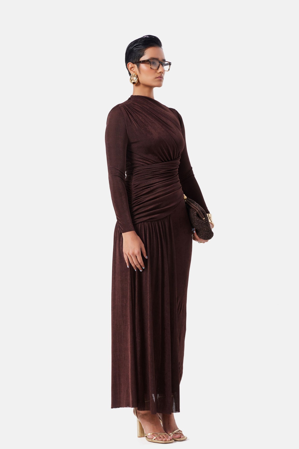 Ruth Chocolate Dress