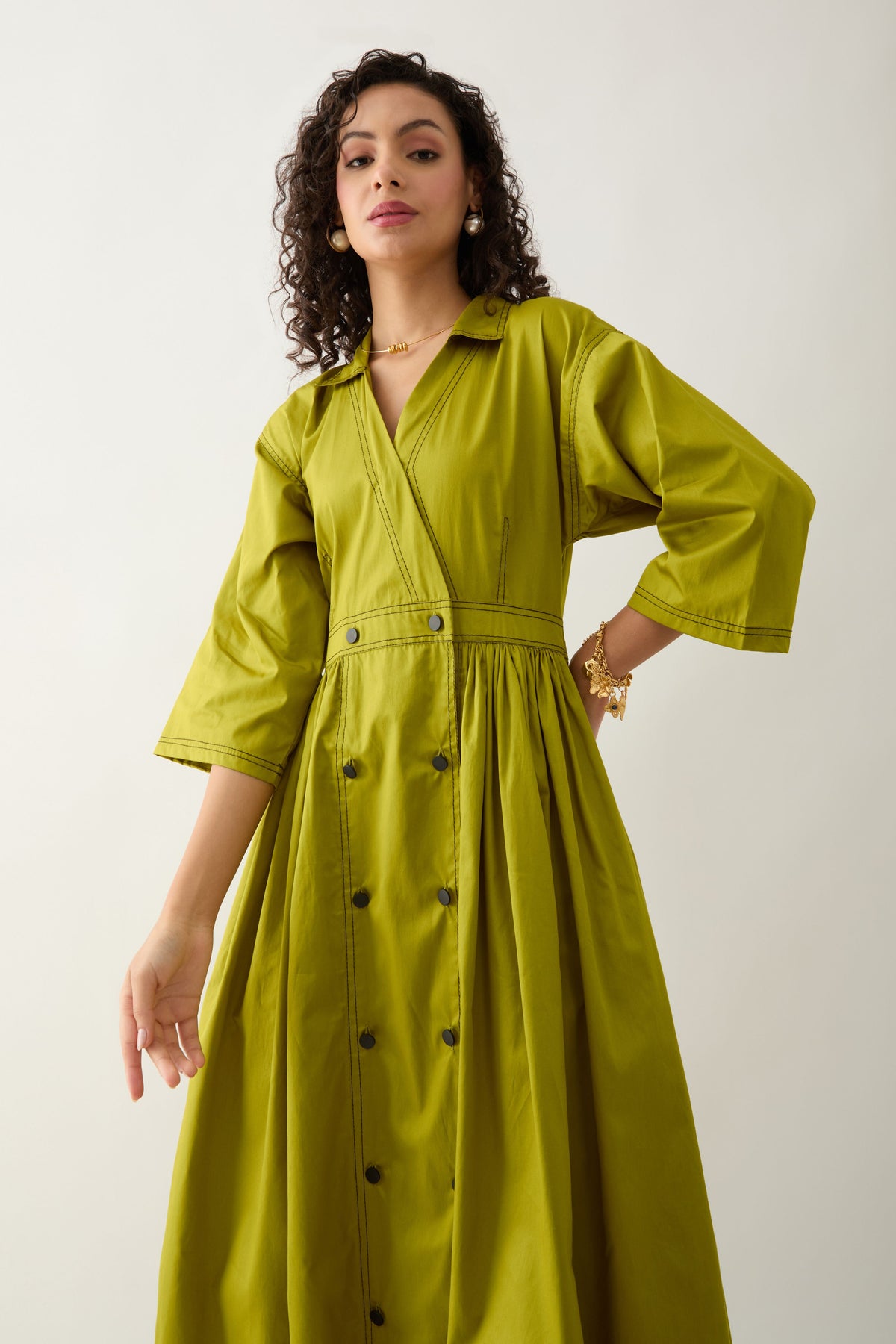 Ricardo Leaf Dress