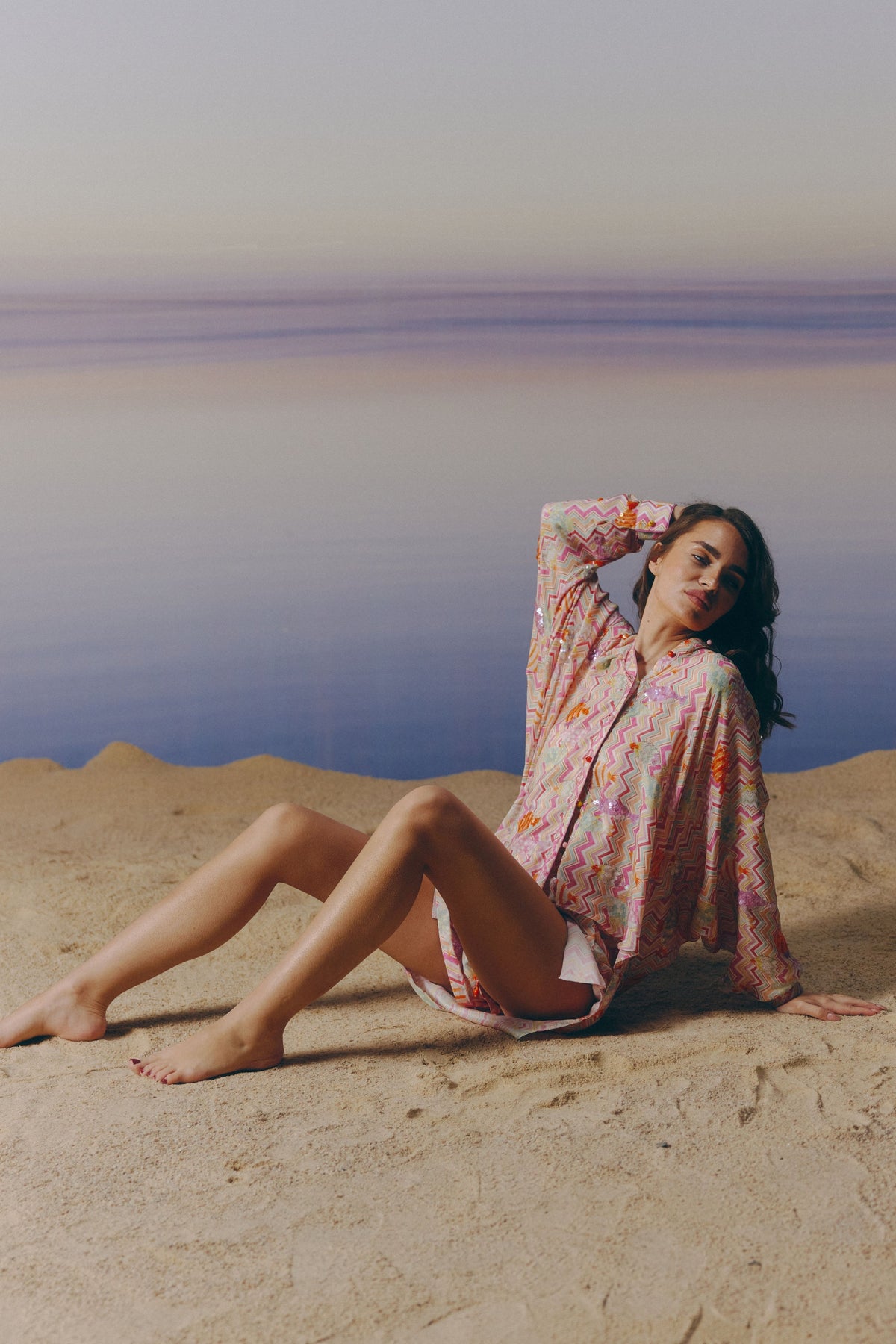 Sea Shell Embellished Shirt