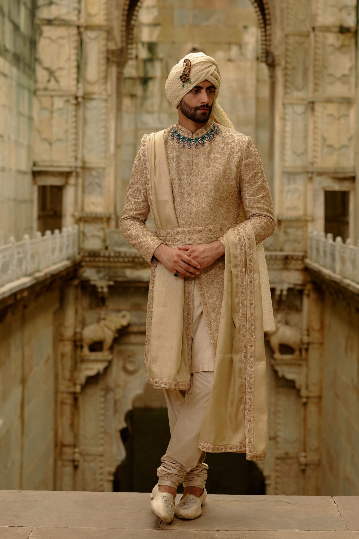 Banarasi Sherwani Set