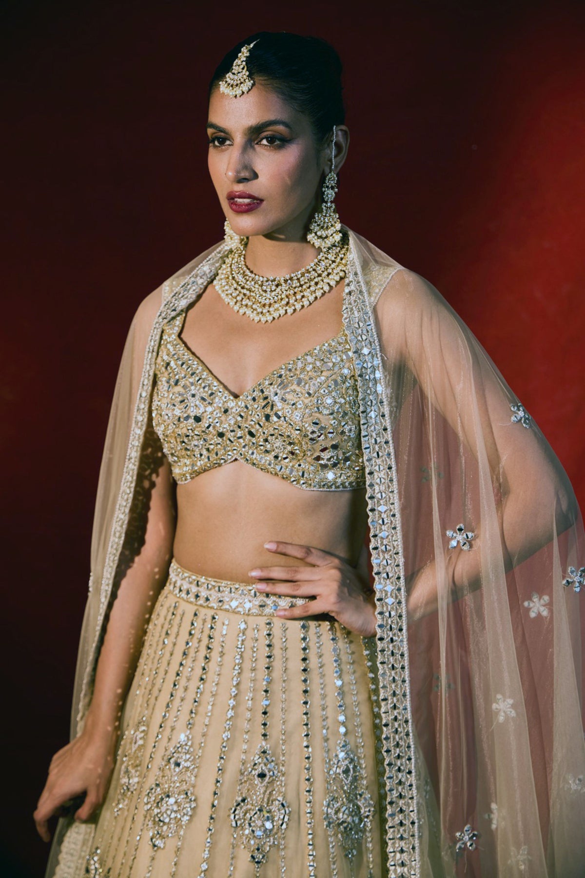 Sheesh Mahal  Lehenga Set