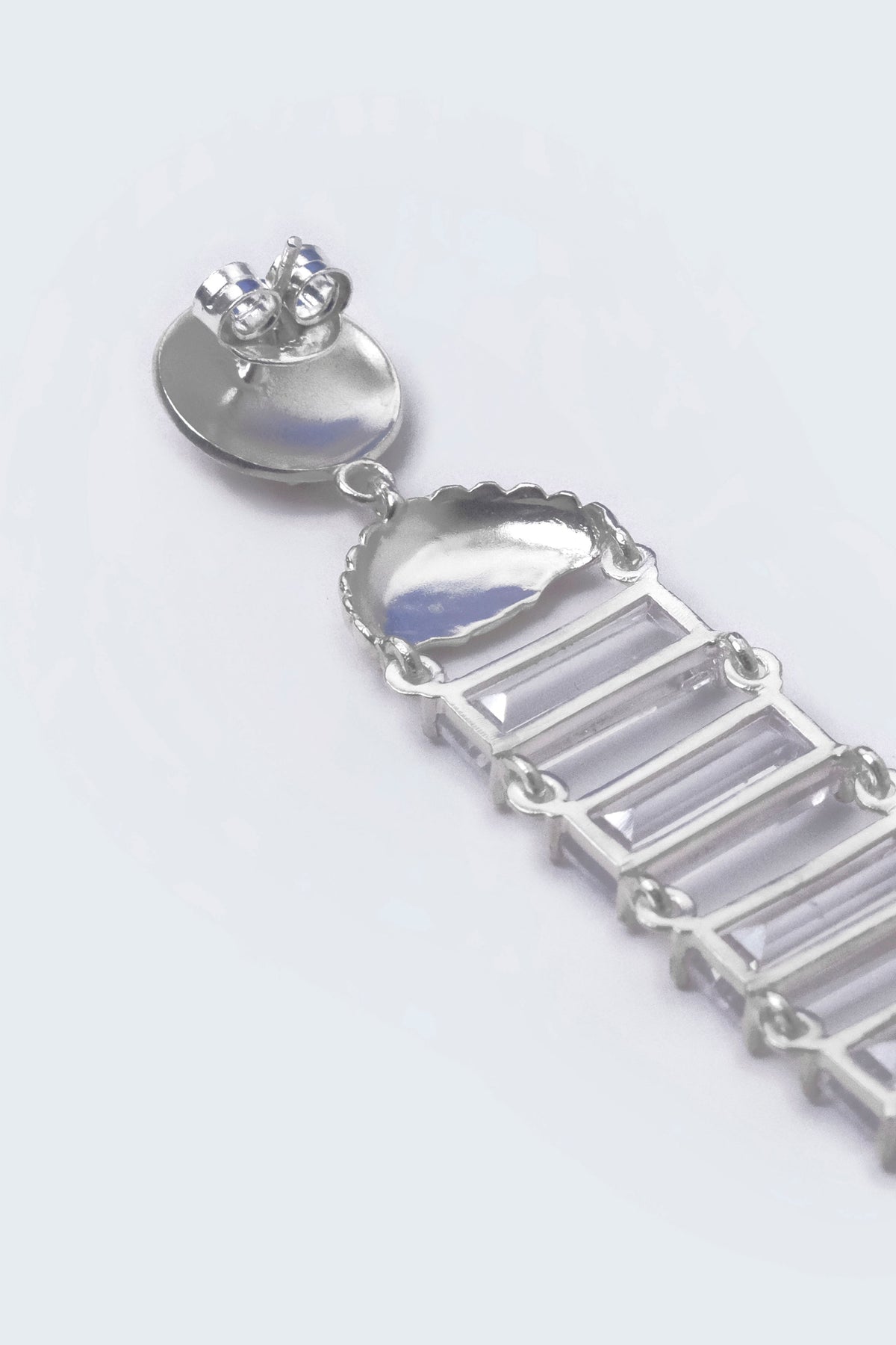 White Marine Treasure Earrings