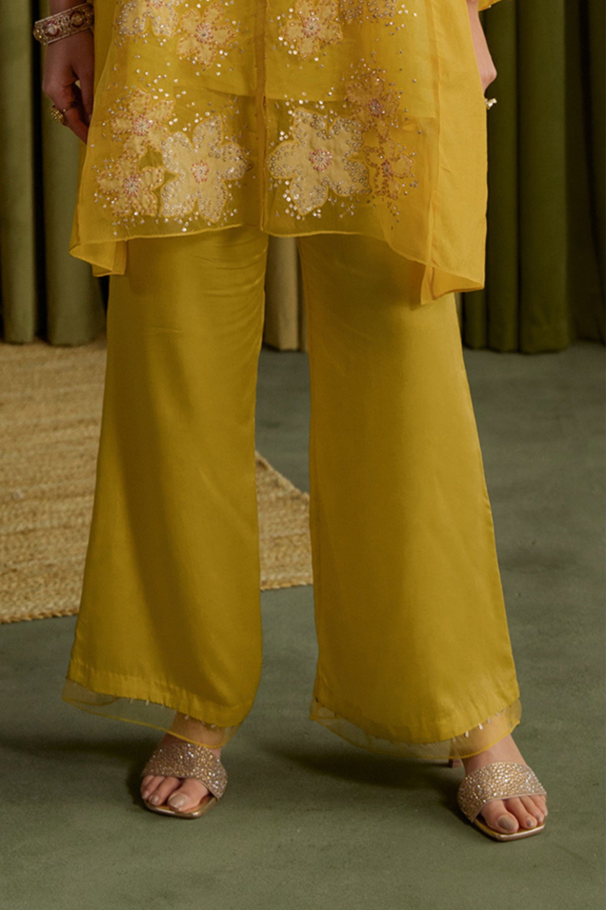 Mango Kurta Floral Set