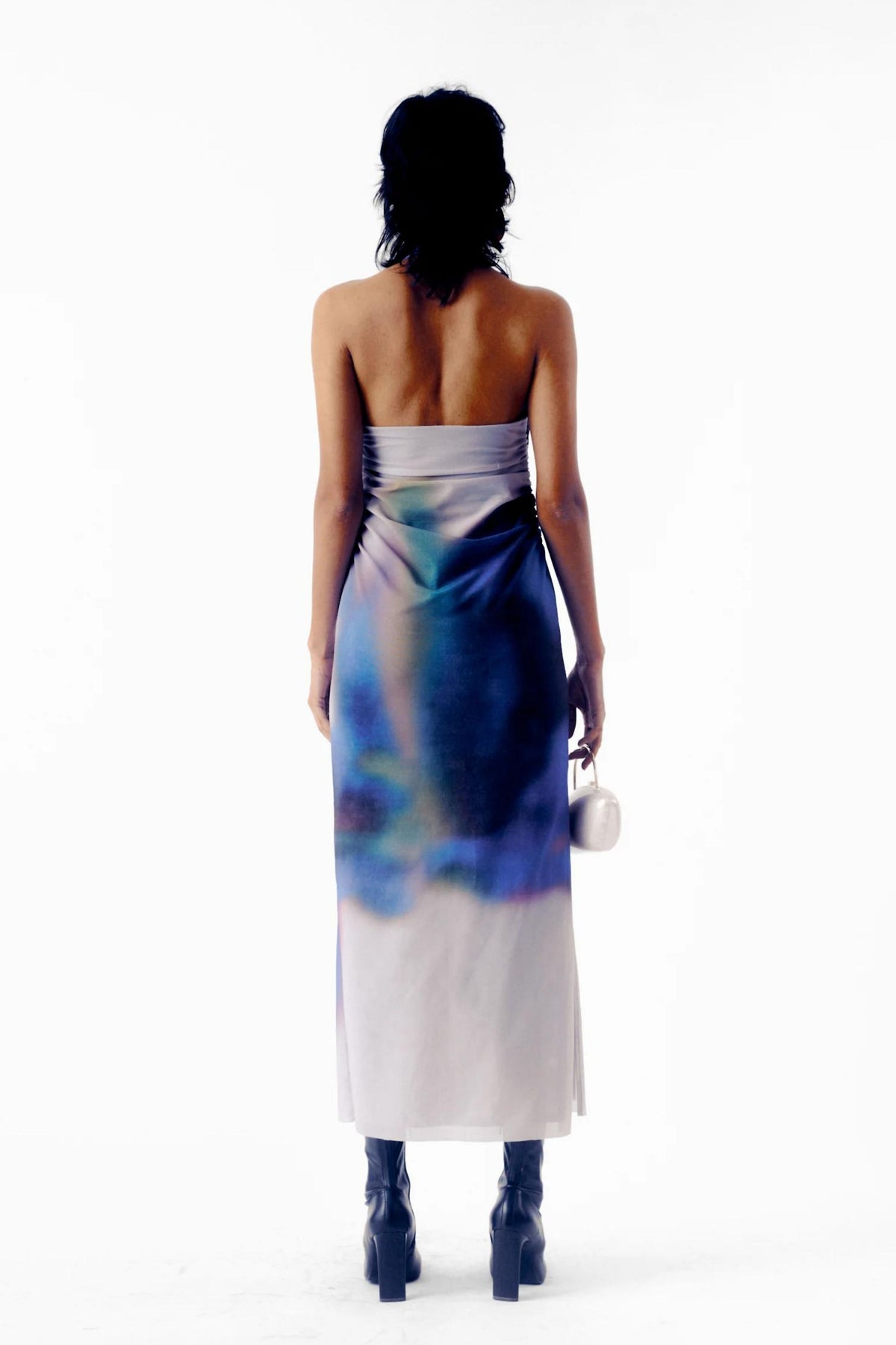 Hydrangea Mesh Dress