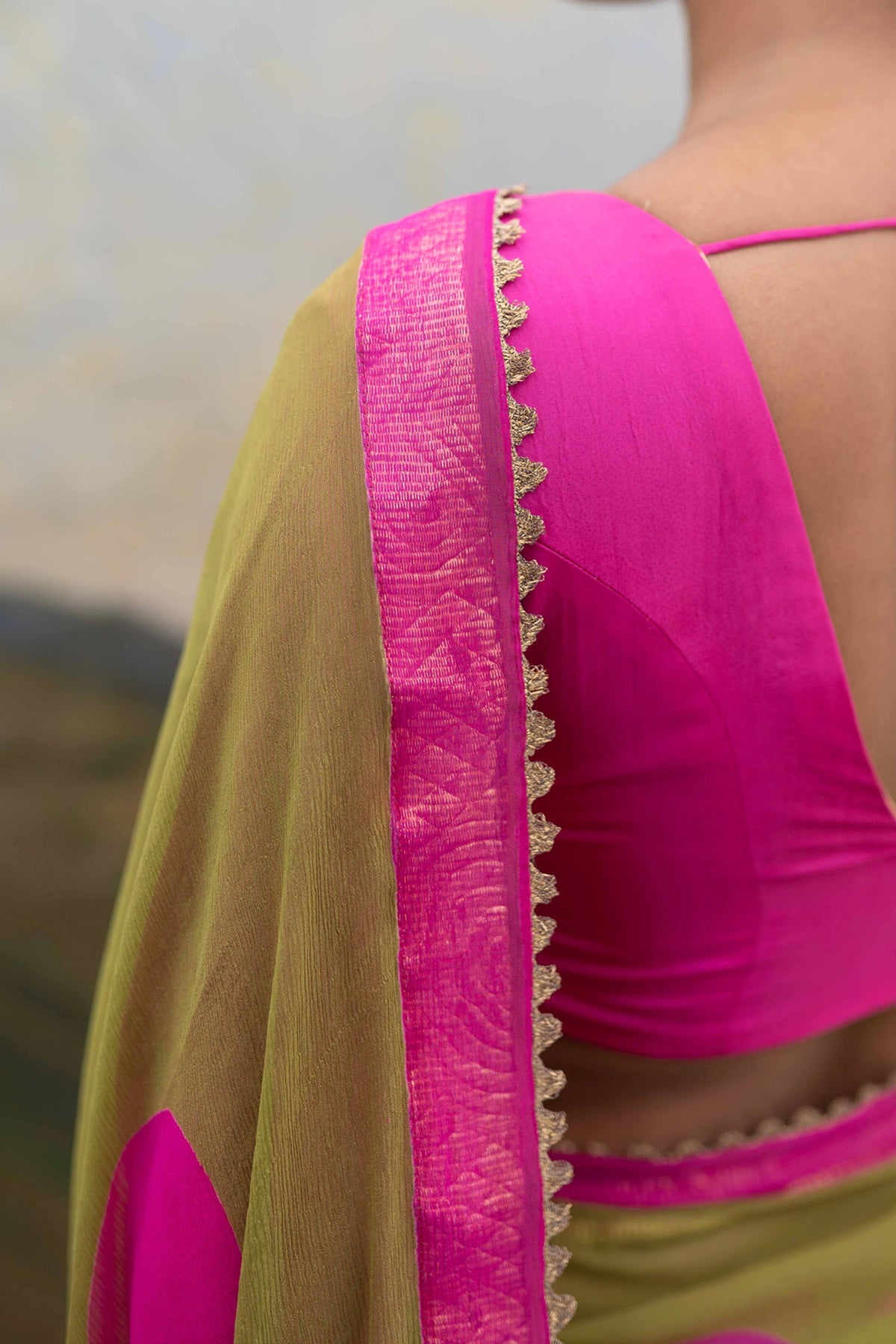 Limette saree