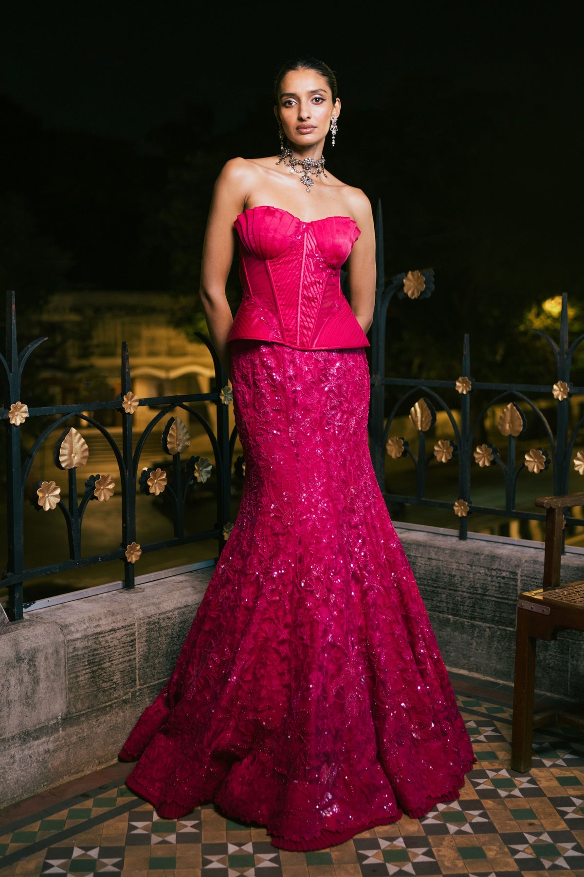 Sienna Pink Lehenga Set