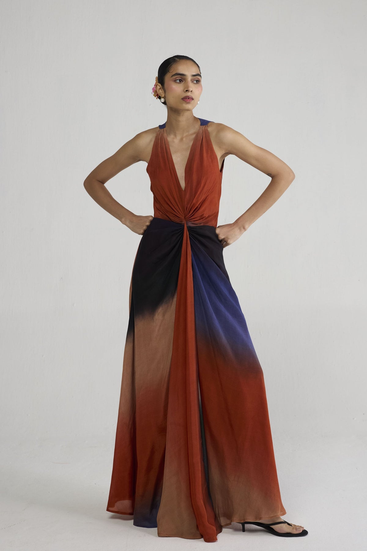 Ume Front Knot Dress