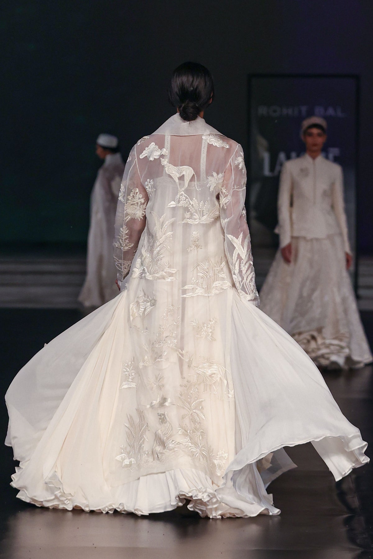 Chanderi Chiffon Anarkali Set