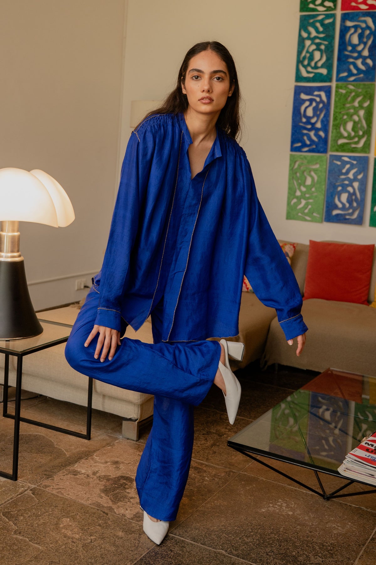 Ink Blue Noa Shirt