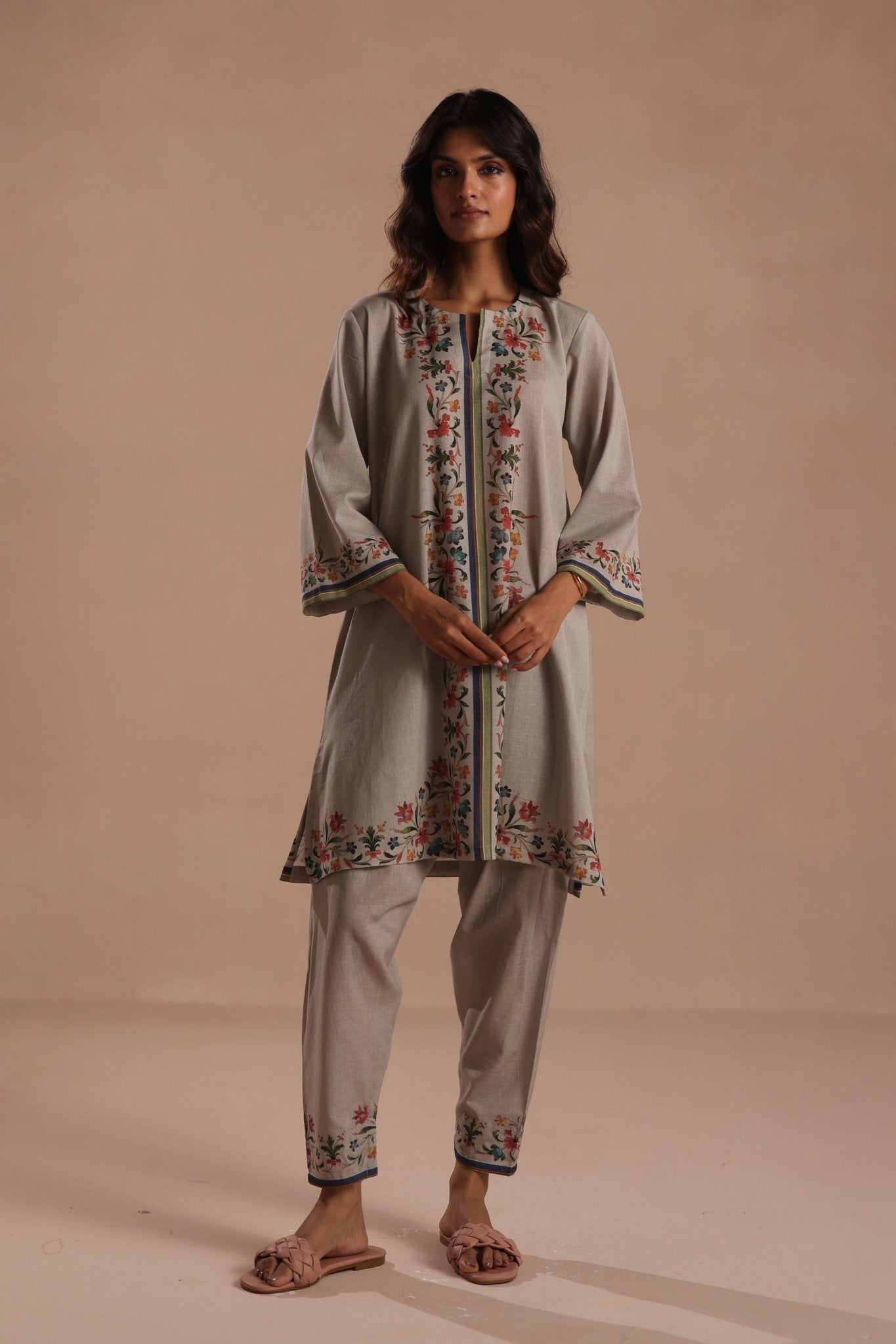 Ana Tunic Set - Roza Pret - Elahe