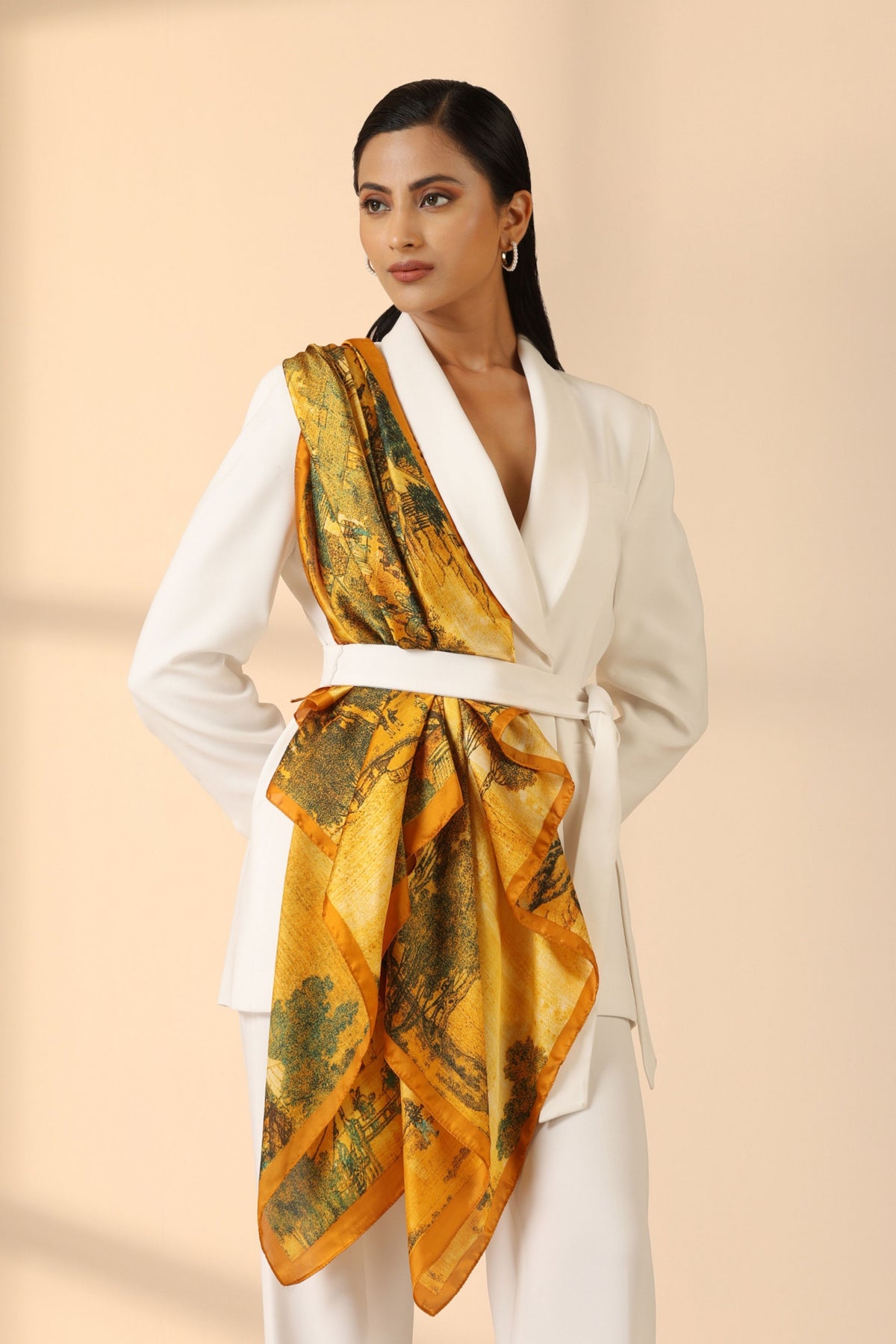 Flora Silk Scarf