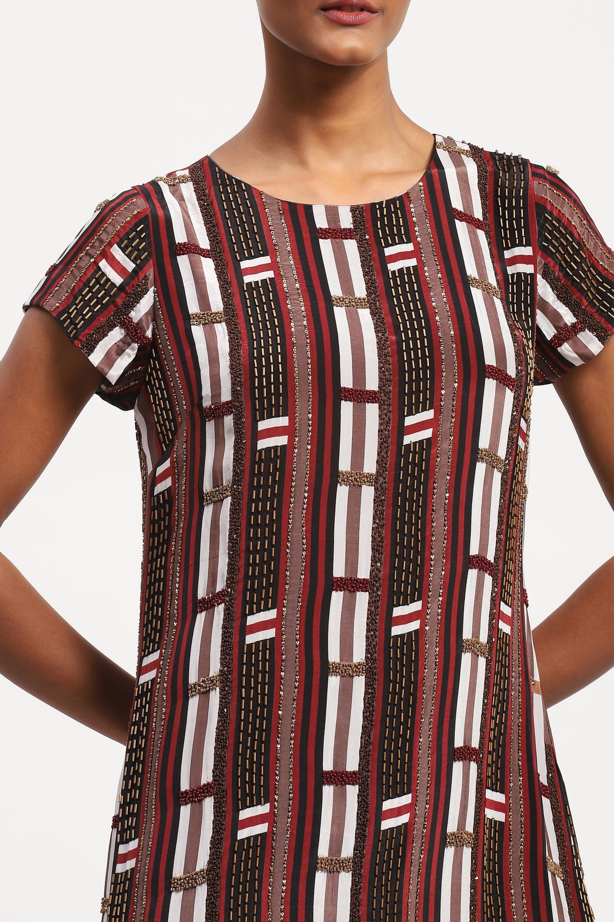 Kente Stripes Dress