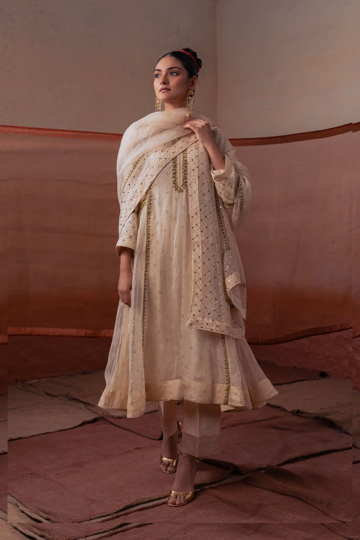 Organza Kalidar Set