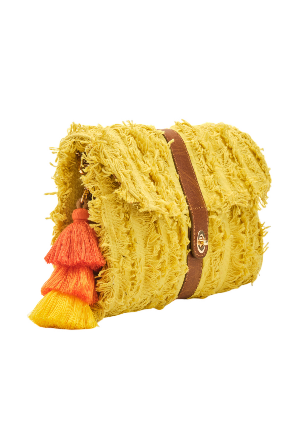 Ruffled Crossbody