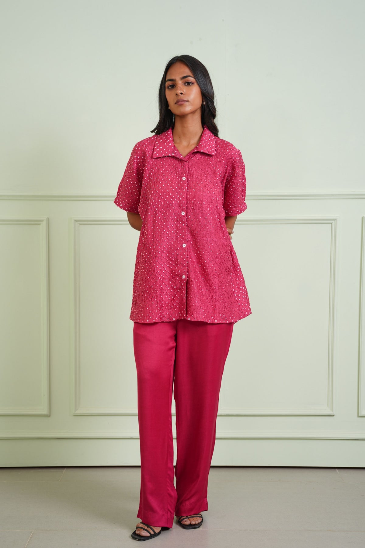 Rani Pink Straight Pants