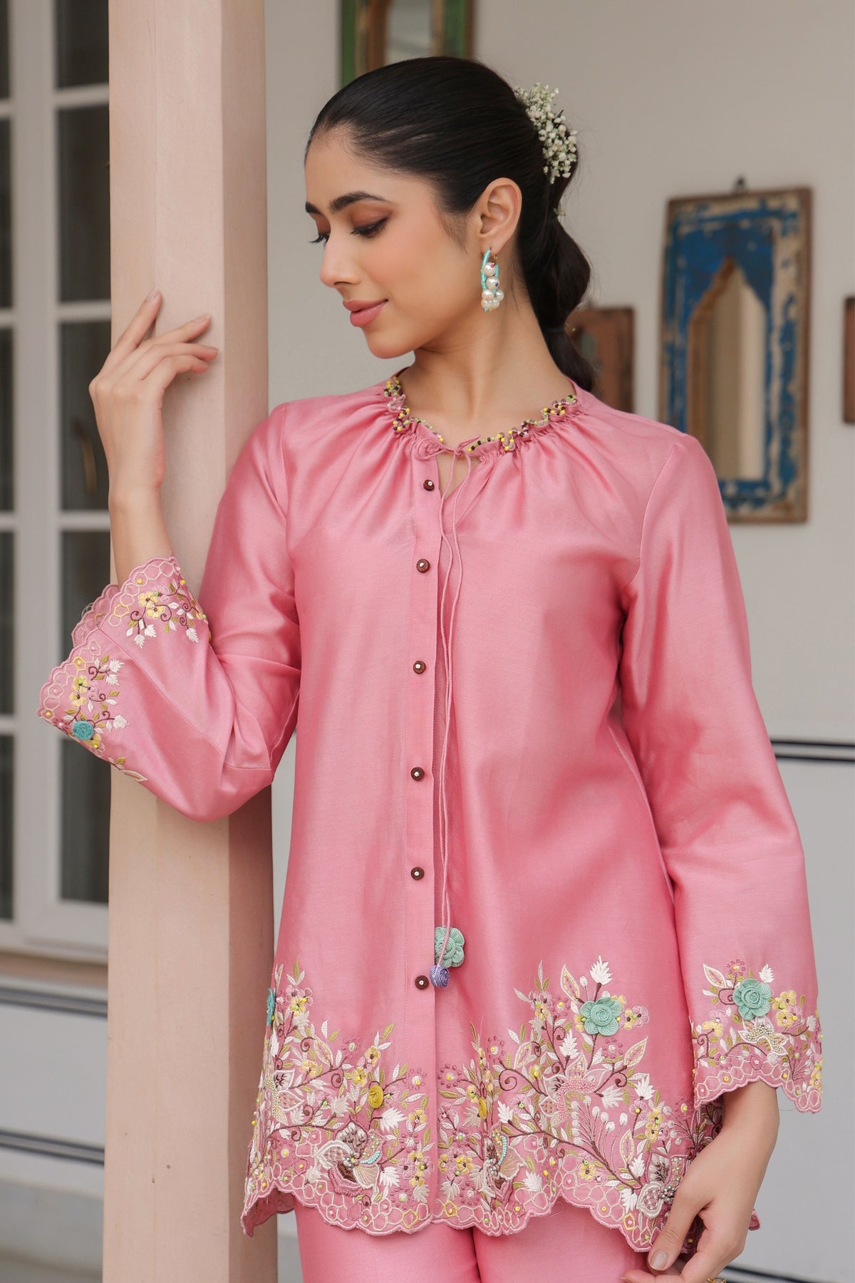 Gulzar Scallop Co-ord Set