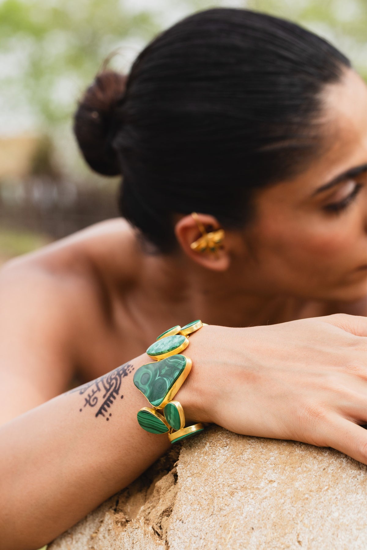 Malachite Wild Bracelet